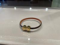 BROWN LEATHER BRACELET LOUIS VUITTON